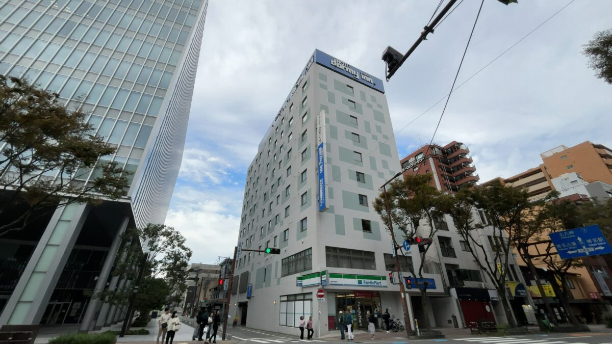 御笠の湯ドーミーイン博多祇園の外観