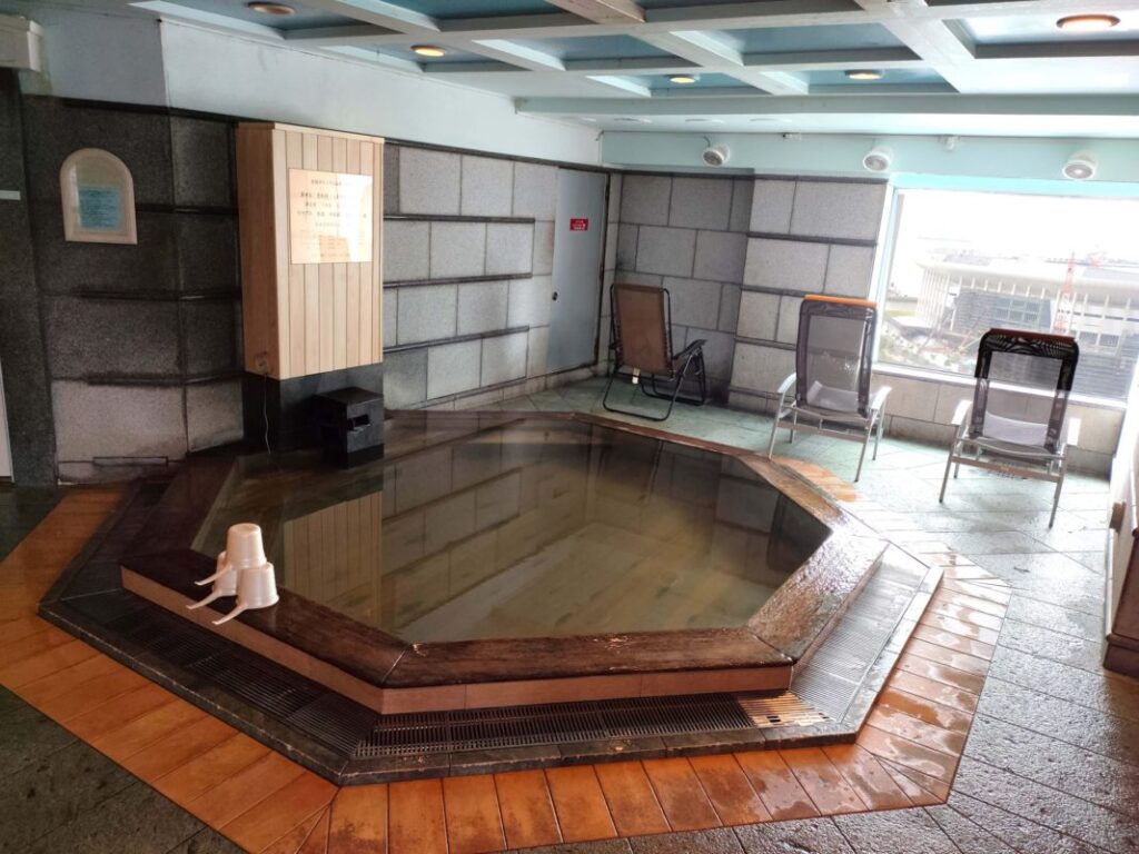 スカイスパYOKOHAMA｜外気浴の雰囲気