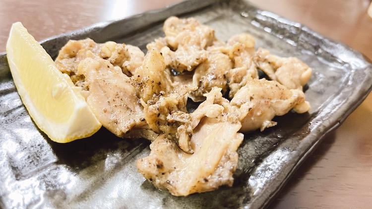 キュア国分町のレストラン|鶏ハラミ炭火焼き