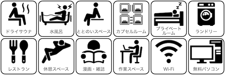 ザ・ベッド&スパ所沢の設備/サービス