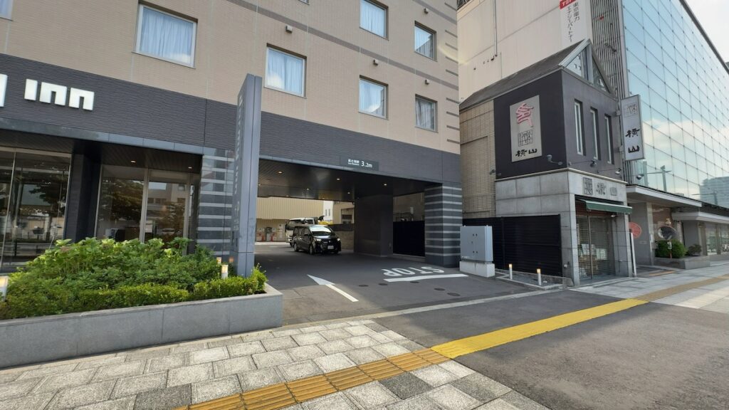 駐車場｜香梅の湯 ドーミーイン水戸