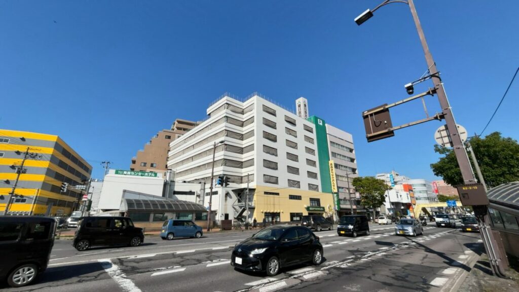 まちなか温泉青森センターホテルの外観