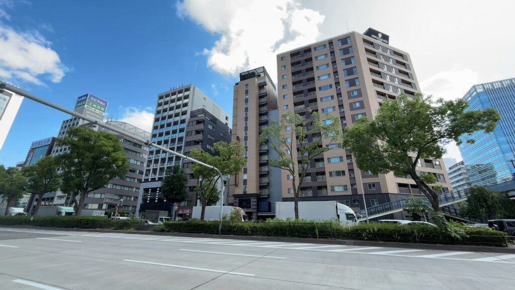 アパヴィラホテル名古屋丸の内駅前の外観