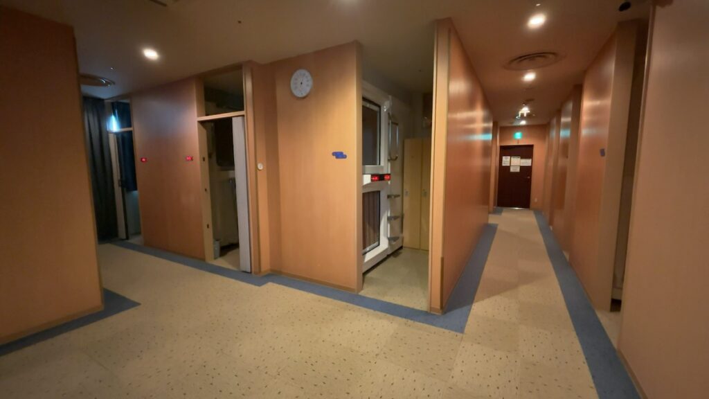 宿泊ルームの雰囲気|カプセルイン弘前(アサヒサウナ)
