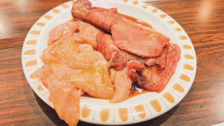 タン×上ミノ|アーベイ天王寺ホテルの場外サウナ飯
