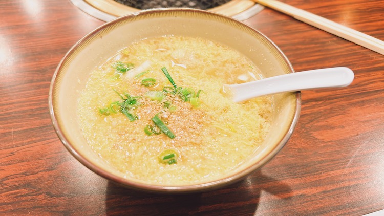玉子スープ|アーベイ天王寺ホテルの場外サウナ飯