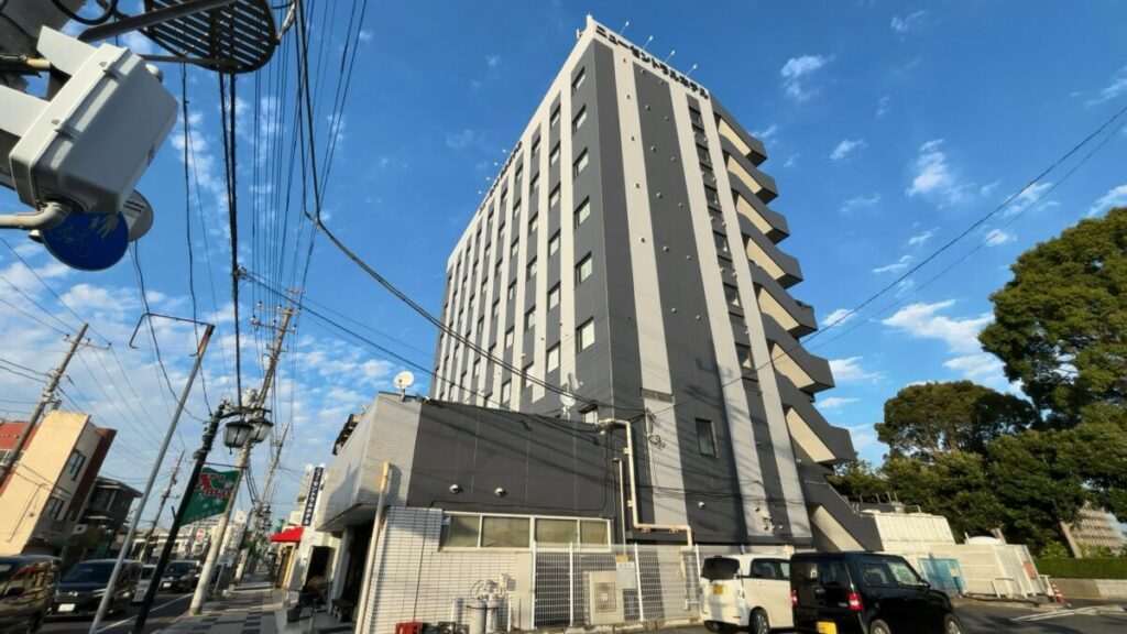 ニューセントラルホテル勝田の外観