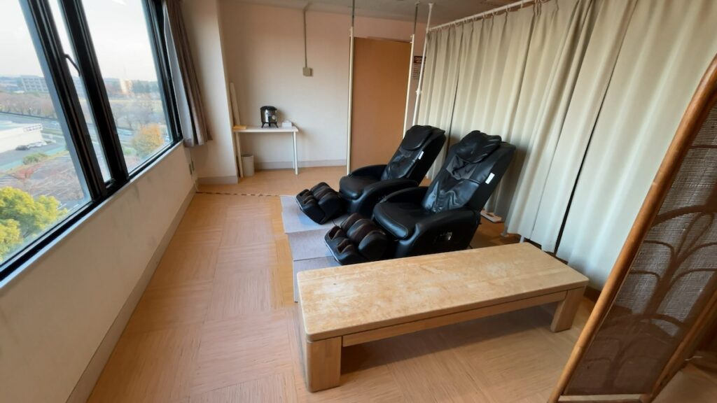 無料マッサージチェア|ニューセントラルホテル勝田