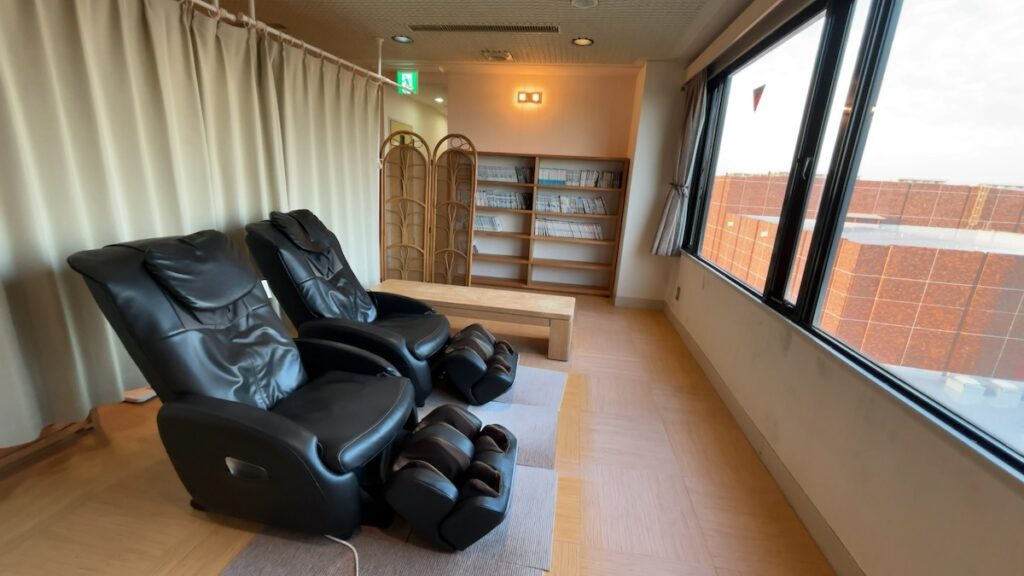 無料マッサージチェア|ニューセントラルホテル勝田