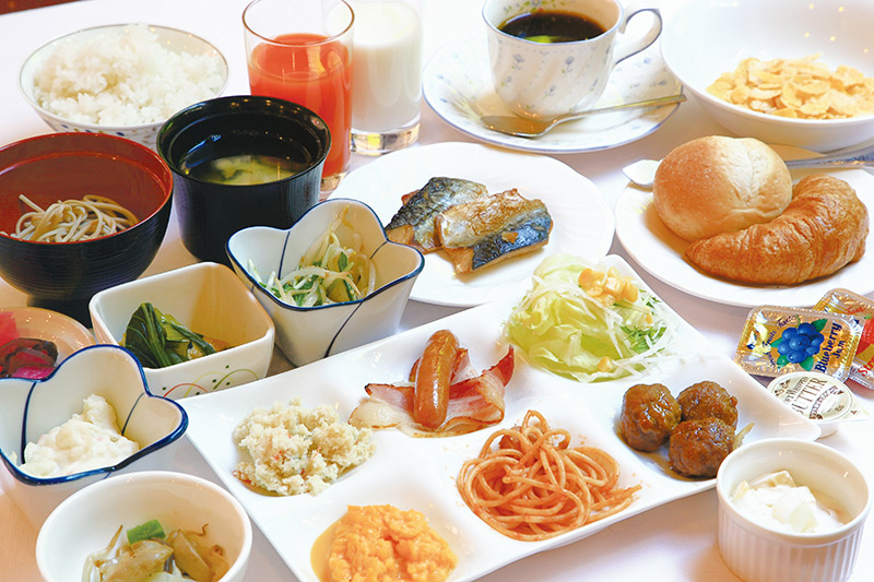 朝食｜ニューセントラルホテル勝田