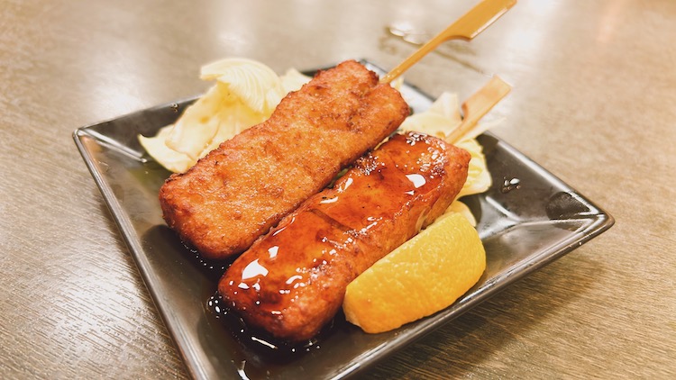 博多地鶏のつくね串|ホテルキャビナス福岡のレストラン