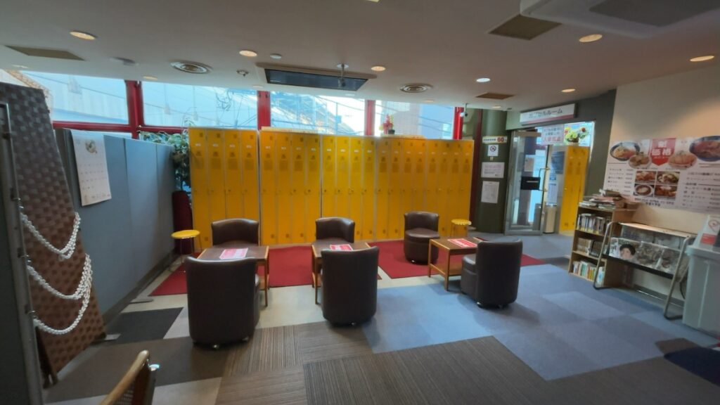 休憩エリアの雰囲気|サウナ&カプセルミナミ学芸大店
