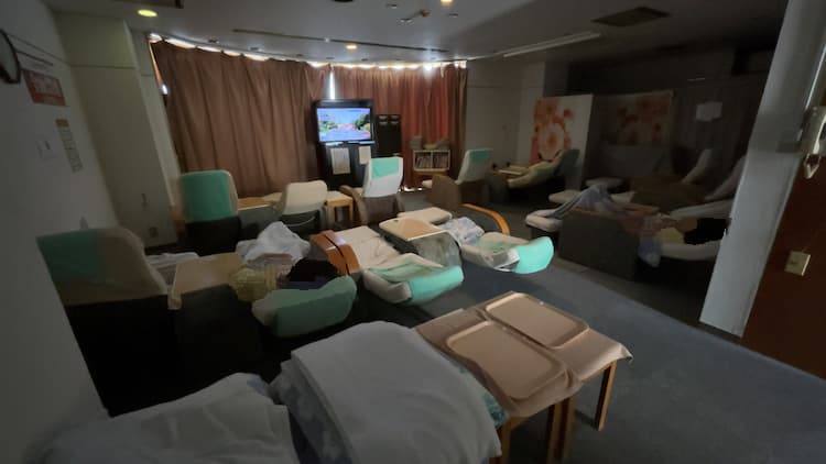 休憩エリアの雰囲気:サウナ&カプセルミナミ下北沢店