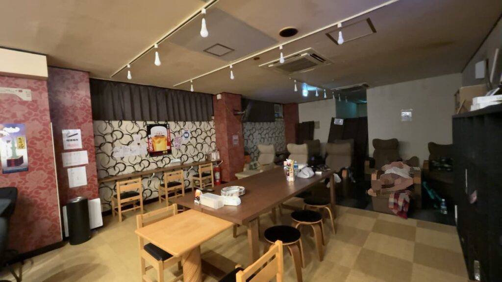 休憩エリアの雰囲気|カプセルイン錦糸町(サウナ錦糸町)