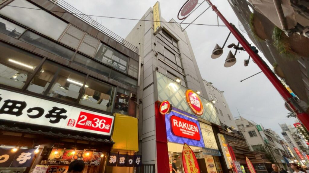 上野ステーションホステルオリエンタル2の外観