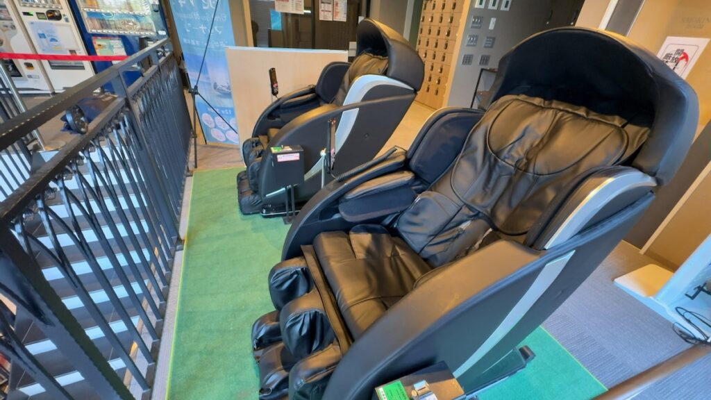 マッサージチェア(有料)|サウナリゾートオリエンタル神戸