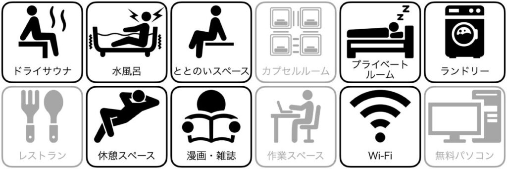 ドーミーイン本八戸の設備／サービス