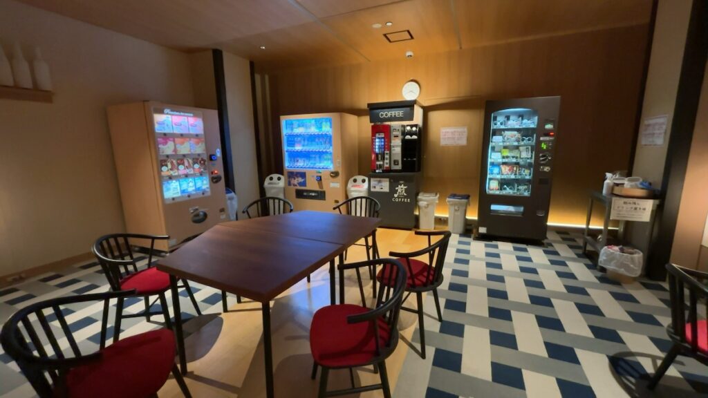 休憩エリアの雰囲気|両国湯屋江戸遊