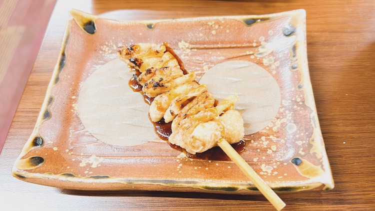 鶏皮串(タレ)|グリーンランド中洲店のレストラン