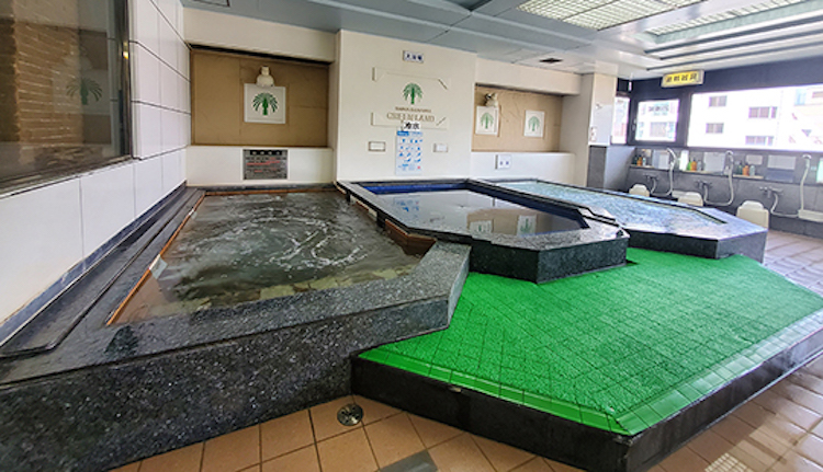 水風呂の雰囲気｜グリーンランド中洲店