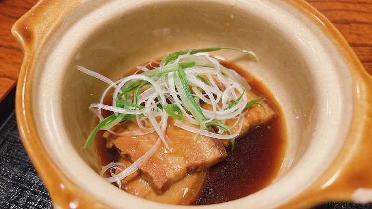 豚の角煮|カプセルホテル&サウナ ジートピアのレストラン