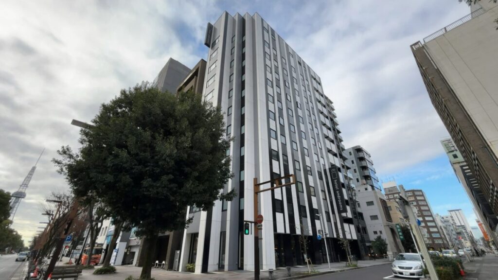 ホテル・アンドルームス名古屋栄の外観