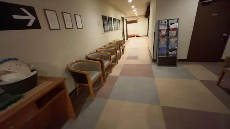 休憩エリアの雰囲気:ルートイングランティア秋田SPA RESORT(スーパー健康ランド 華の湯)
