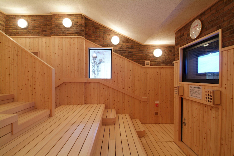 高温サウナの雰囲気：ルートイングランティア秋田SPA RESORT