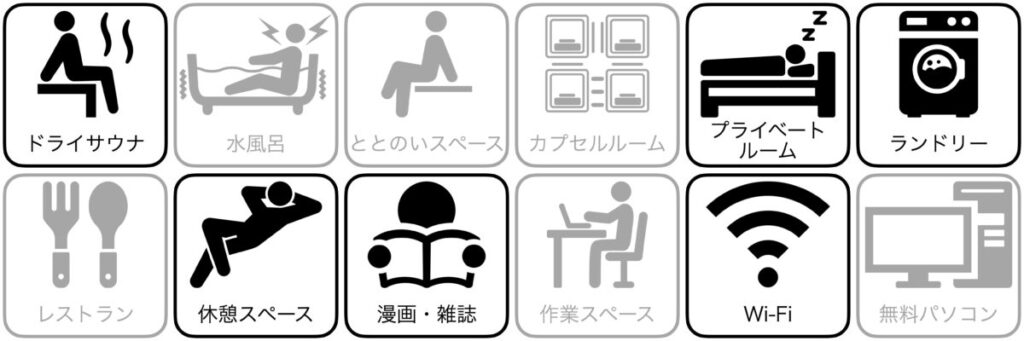 ホテルアベスト大須観音駅前の設備／サービス