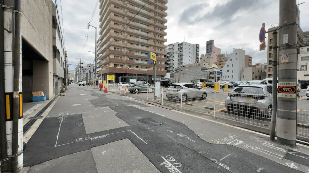 駐車場|ホテルモーニングボックス大阪心斎橋