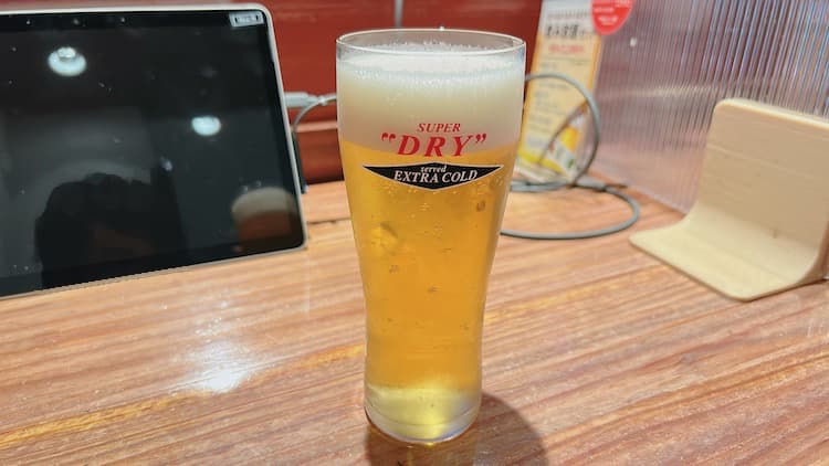 唐辛子ビール|神戸サウナ&スパのレストラン