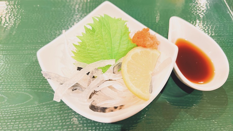 ふぐ皮ぽん酢|神戸サウナ&スパのレストラン
