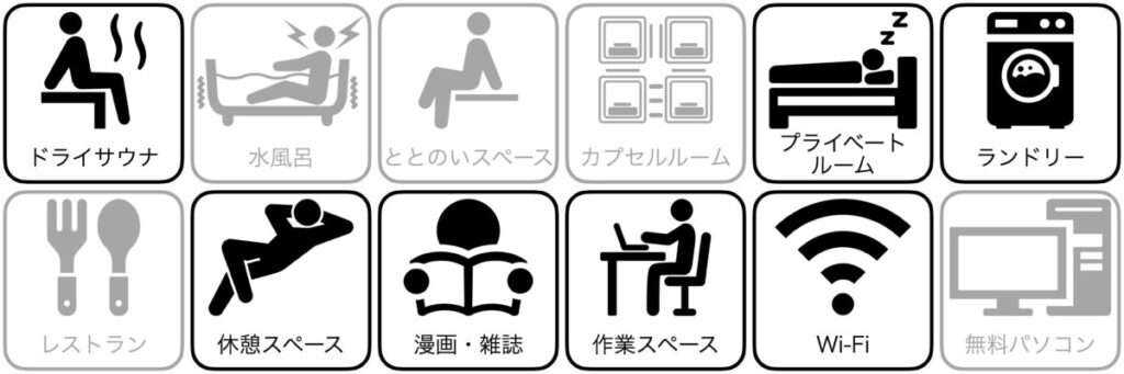 くれたけインプレミアム名駅南の設備/サービス