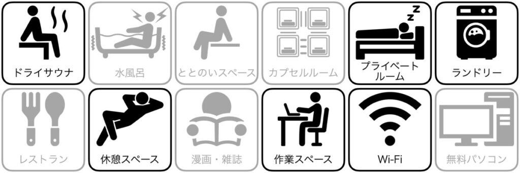 くれたけイン名古屋久屋大通の設備/サービス