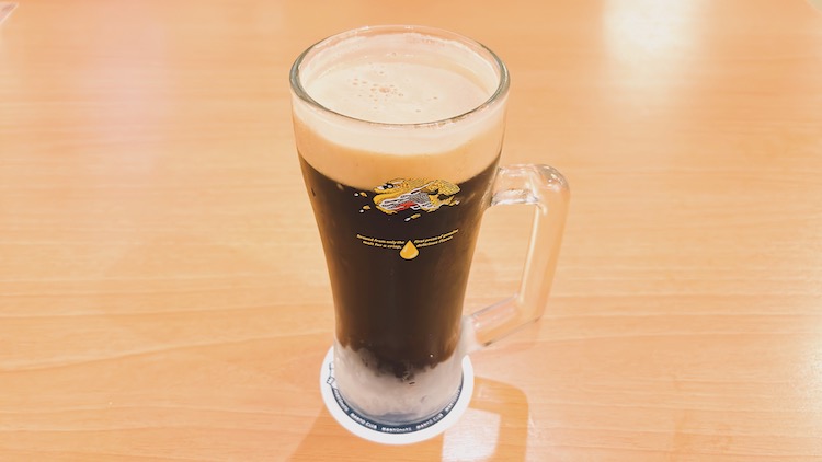 一番搾り黒生 中生ジョッキ|博多 由布院・武雄温泉 万葉の湯のレストラン