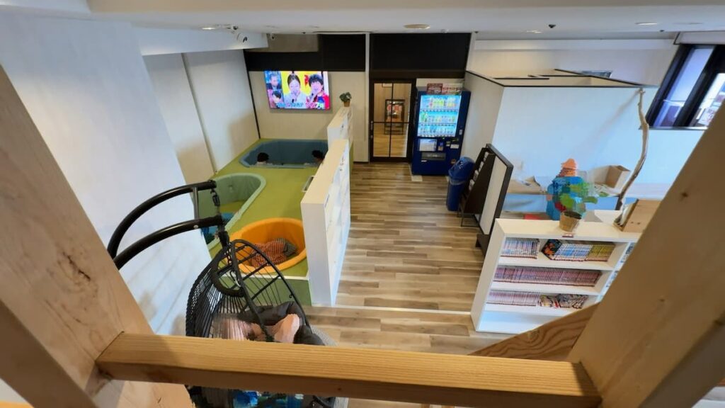 休憩エリアの雰囲気|なにわ健康ランド 湯〜トピアのアメニティー