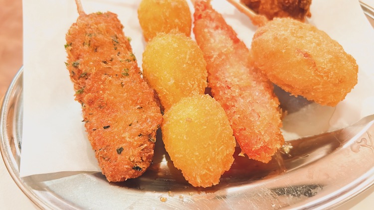 レストランの食事:ニュージャパン梅田店