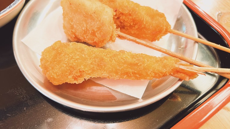 レストランの食事:ニュージャパン梅田店