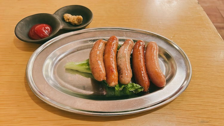 ウインナー5種盛り|ニュージャパン梅田店のレストラン