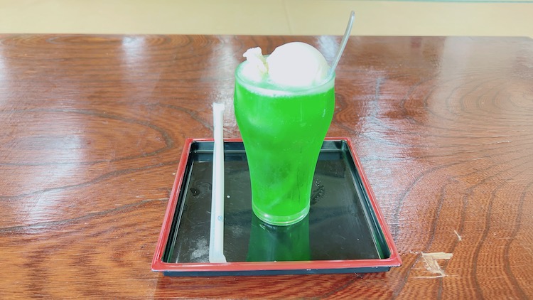 レストランの食事:沼田健康ランド