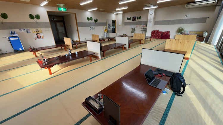 休憩エリアの雰囲気:沼田健康ランド