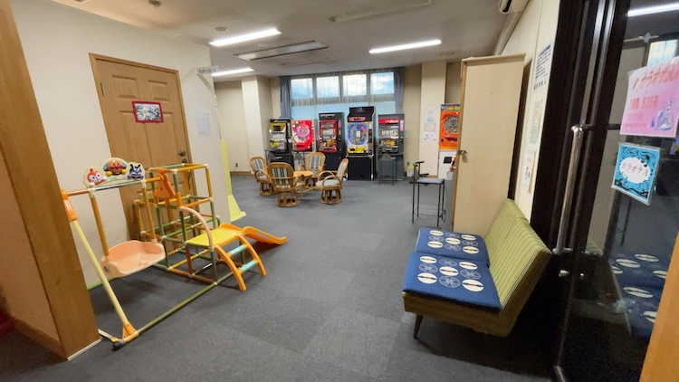 休憩エリアの雰囲気:沼田健康ランド