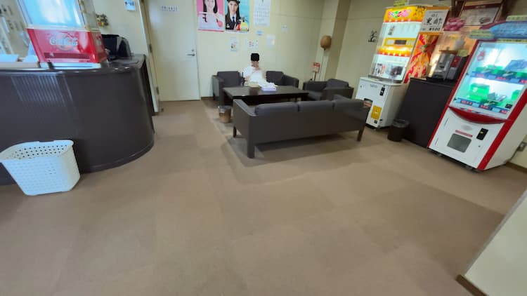 休憩エリアの雰囲気:沼田健康ランド