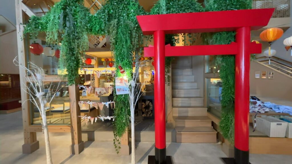 休憩エリアの雰囲気|おふろcafé湯守座