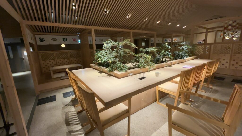 休憩エリアの雰囲気|おふろcafé湯守座