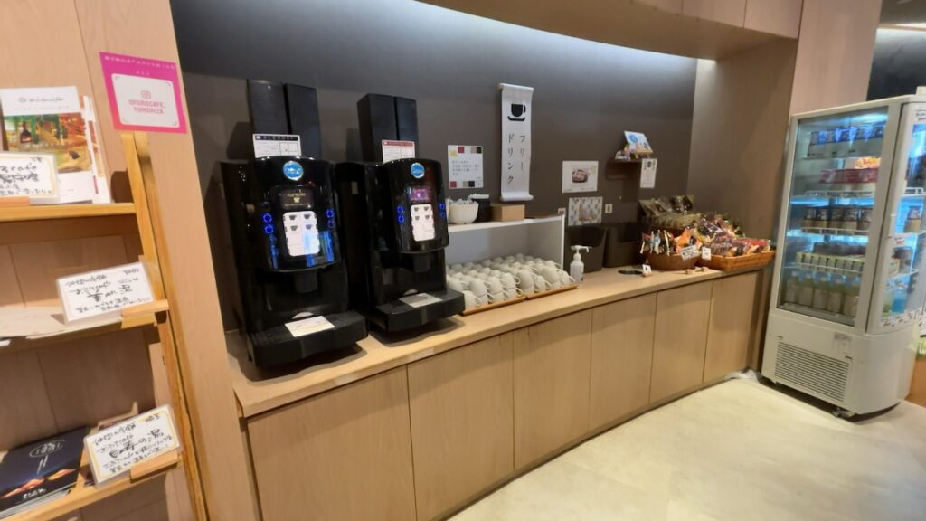 休憩エリアの雰囲気|おふろcafé湯守座