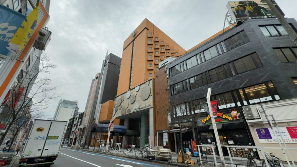 プリンセスガーデンホテルの外観