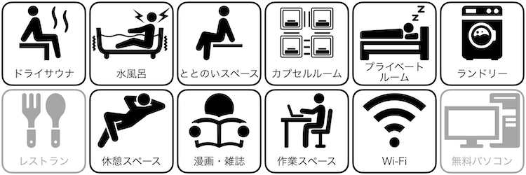 CABIN & HOTEL ReTIME(137|ワンノサウナ)の設備/サービス