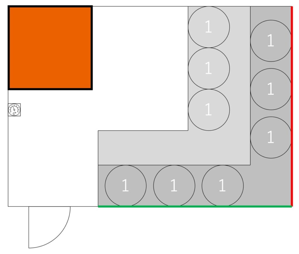 サウナ室の温度マップ・座席配置｜ザ ロイヤルパークホテル アイコニック名古屋