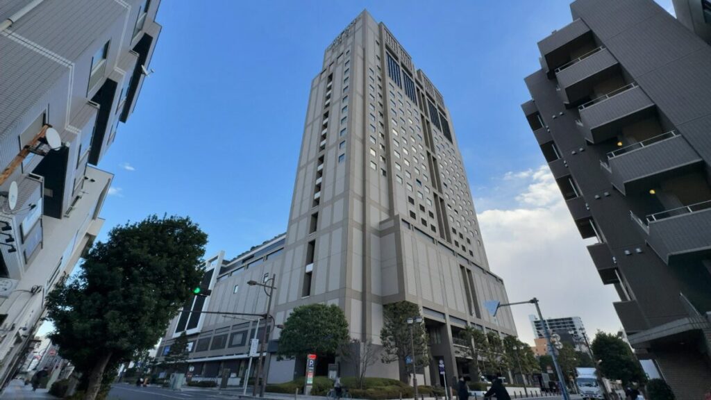 ロイヤルパインズホテル浦和の外観